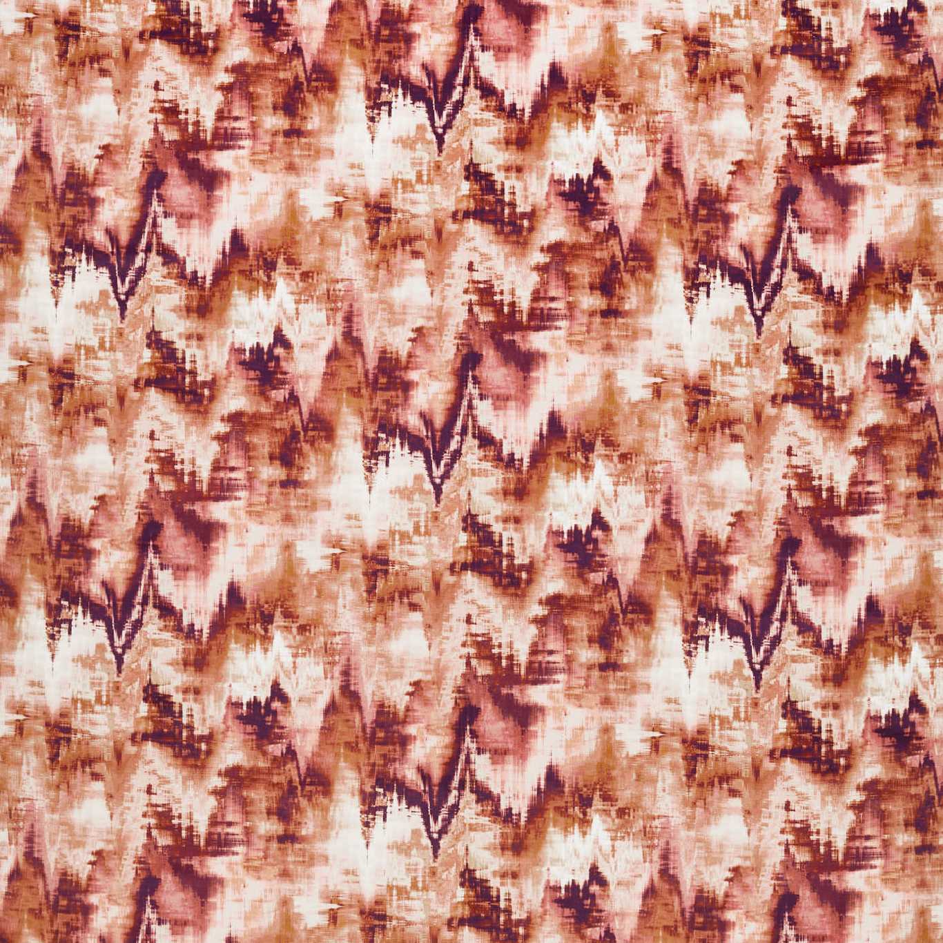 Distortion Fabric by Harlequin - HMTC120963 - Rosewood/Burnt Umber/Clay