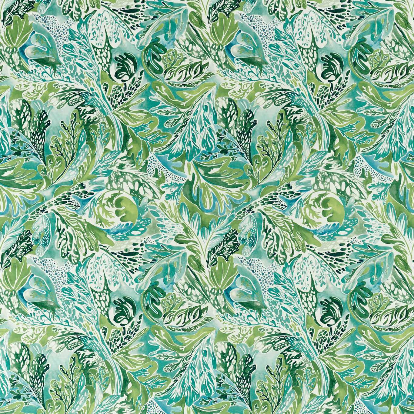 Alotau Fabric by Harlequin - HTEF121012 - Fig Leaf/ Tree Canopy