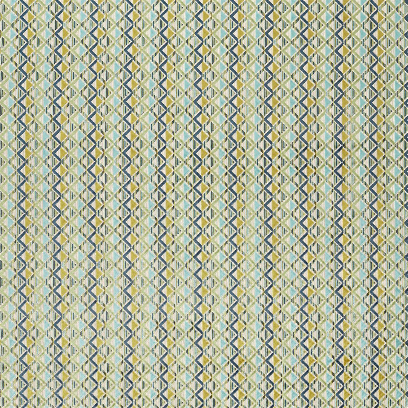 Boka Velvet Fabric by Harlequin - HVVC132977 - Ink/Zest
