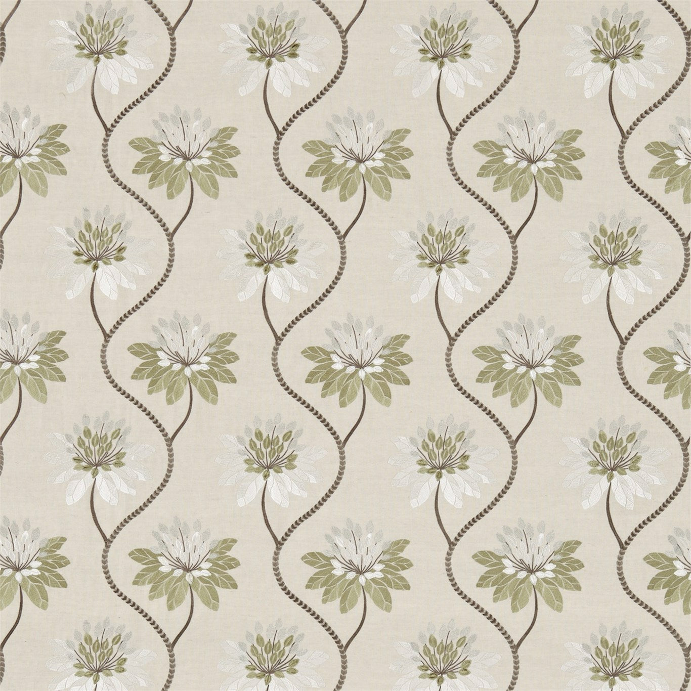 Eloise Fabric by Harlequin - HWHI131543 - Avocado