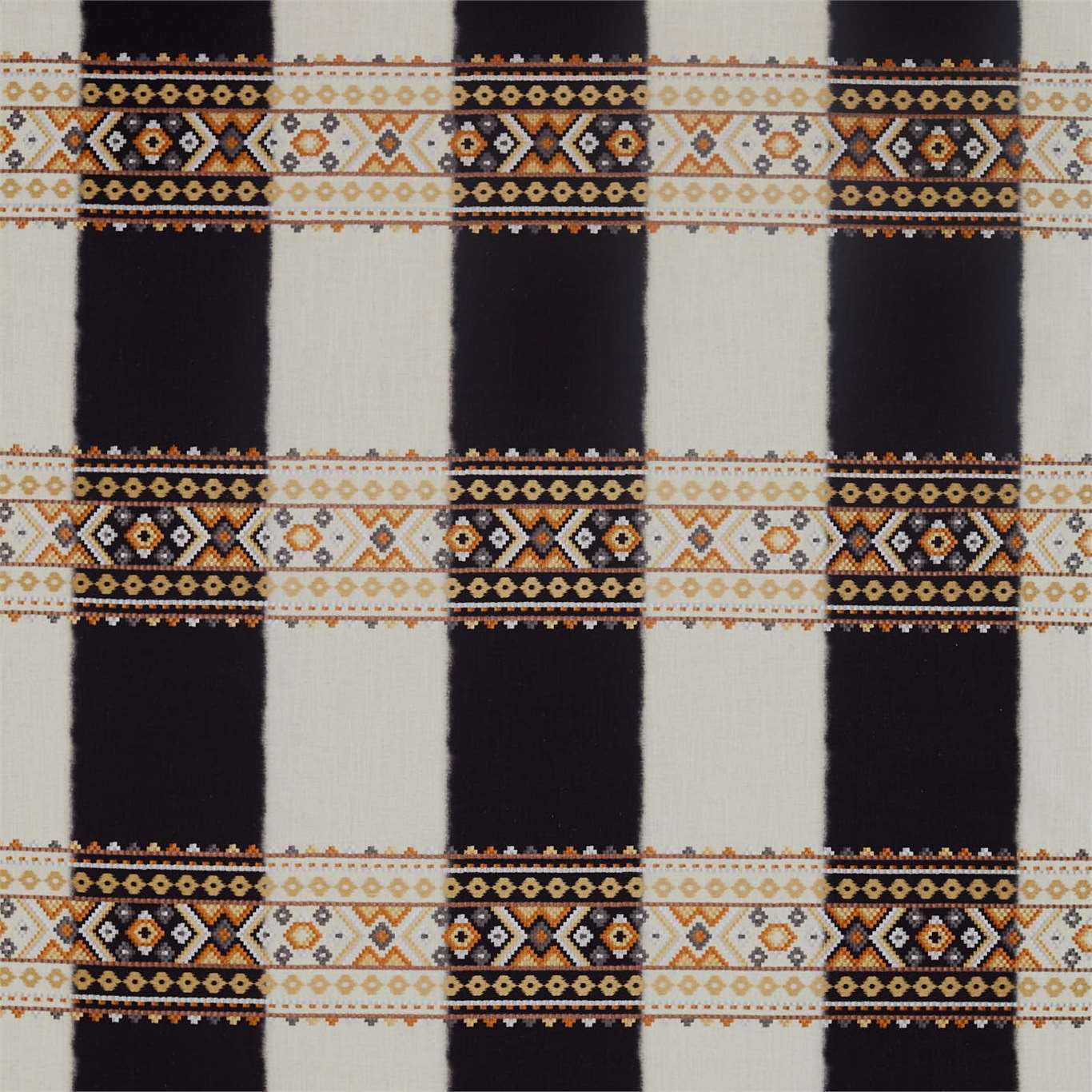 Bora Fabric by Harlequin - HZAP132642 - Charcoal / Bronze / Silver