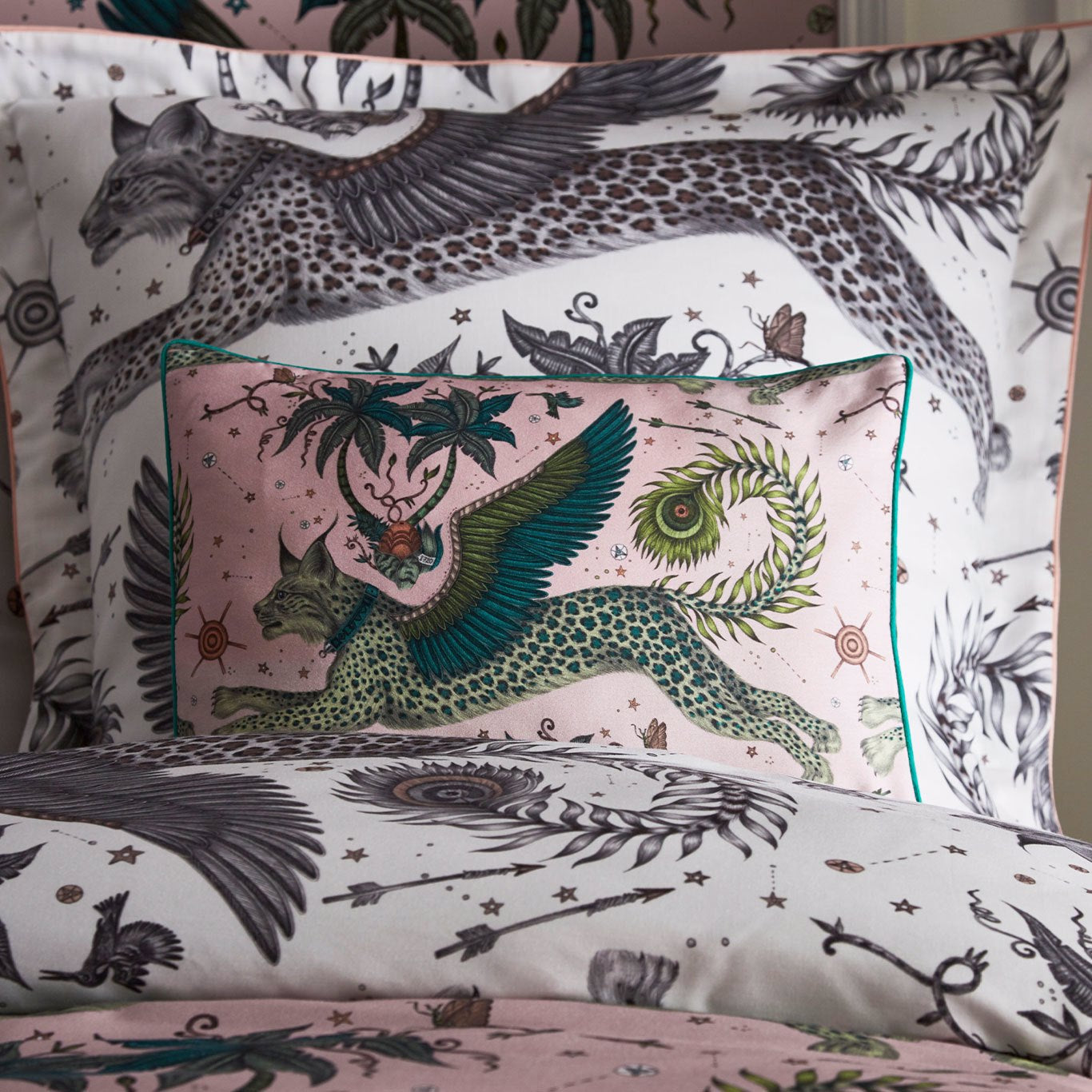 Lynx Boudoir Pillowcase Blush (M96061)