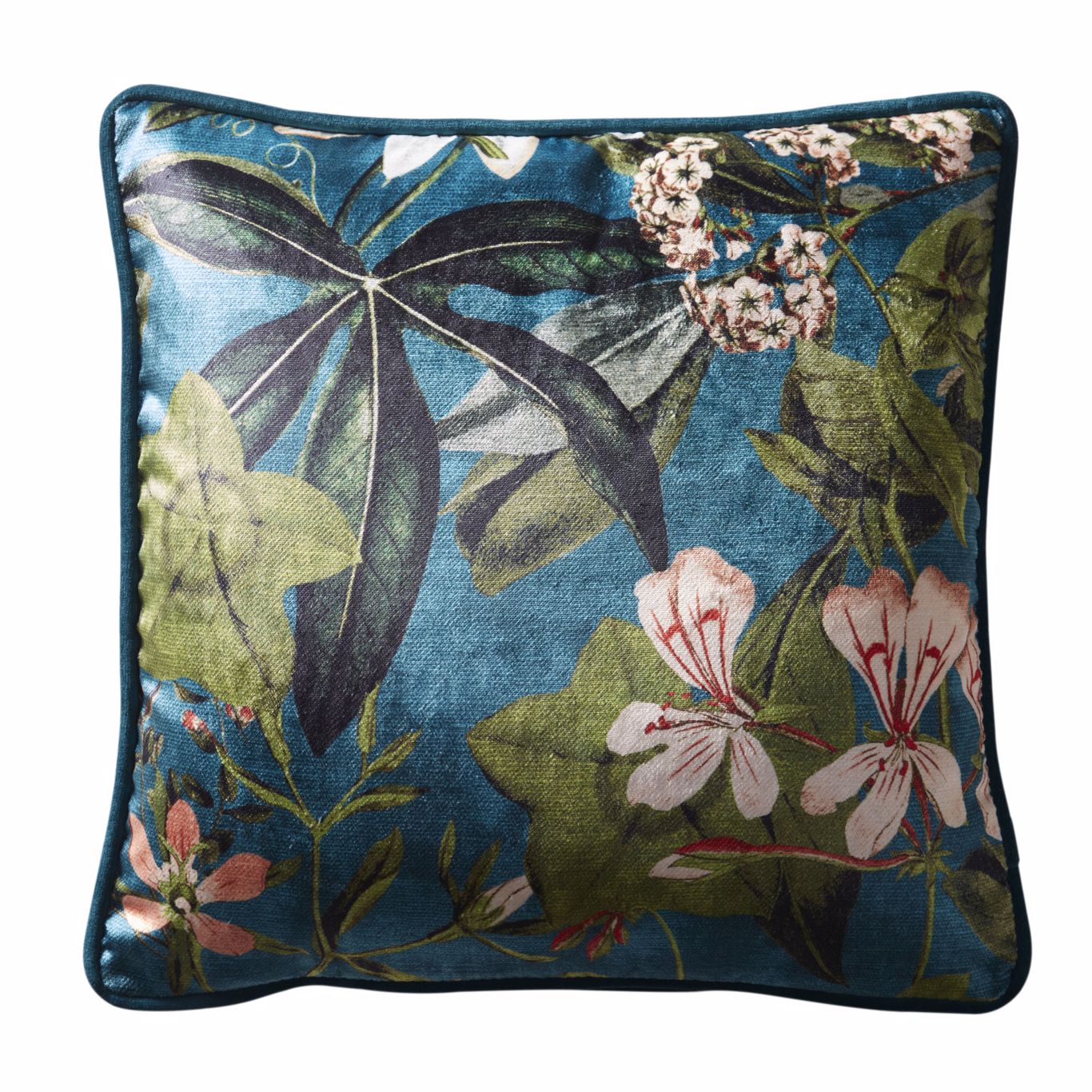 Passiflora Filled Cushion 43 x 43cm By Clarke & Clarke (M2222/01)