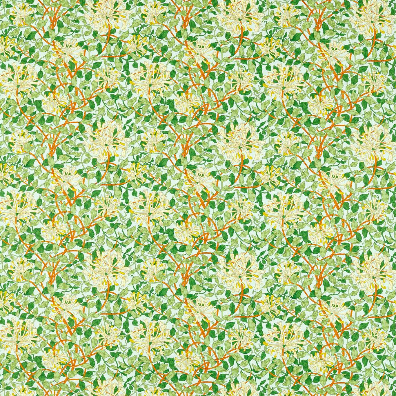 Honeysuckle Fabric by Morris & Co.