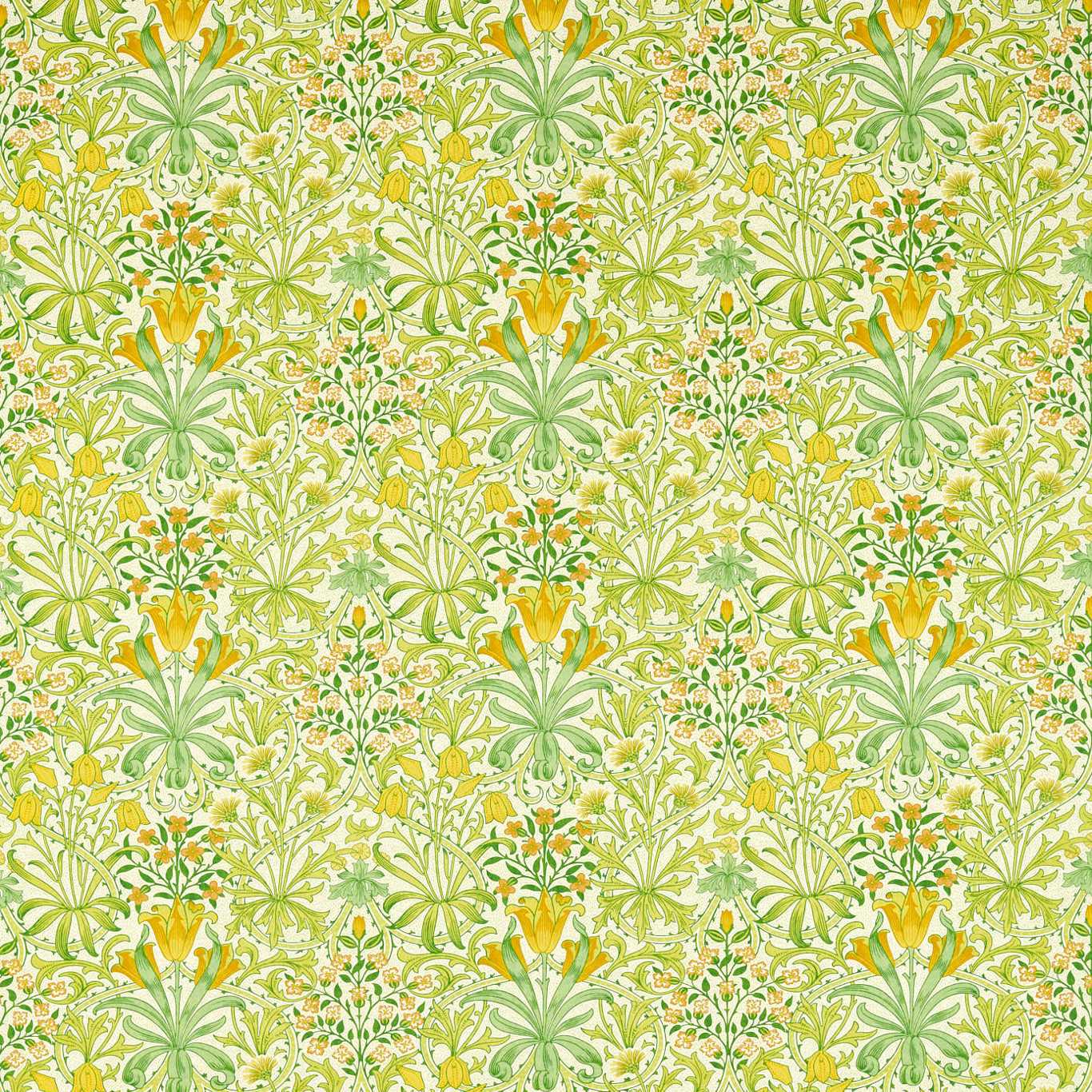 Woodland Weeds Fabric by Morris & Co.
