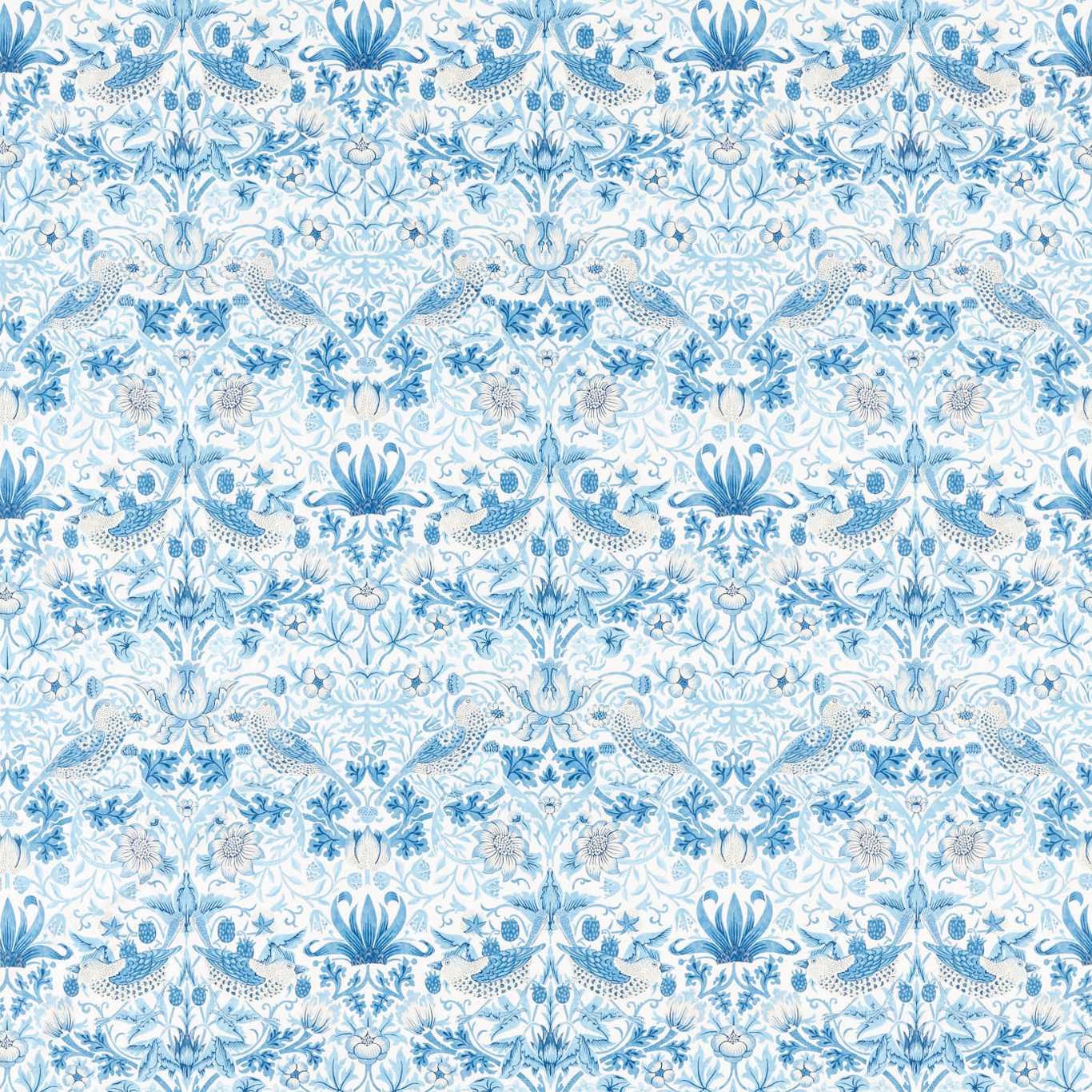 Strawberry Thief Fabric by Morris & Co.