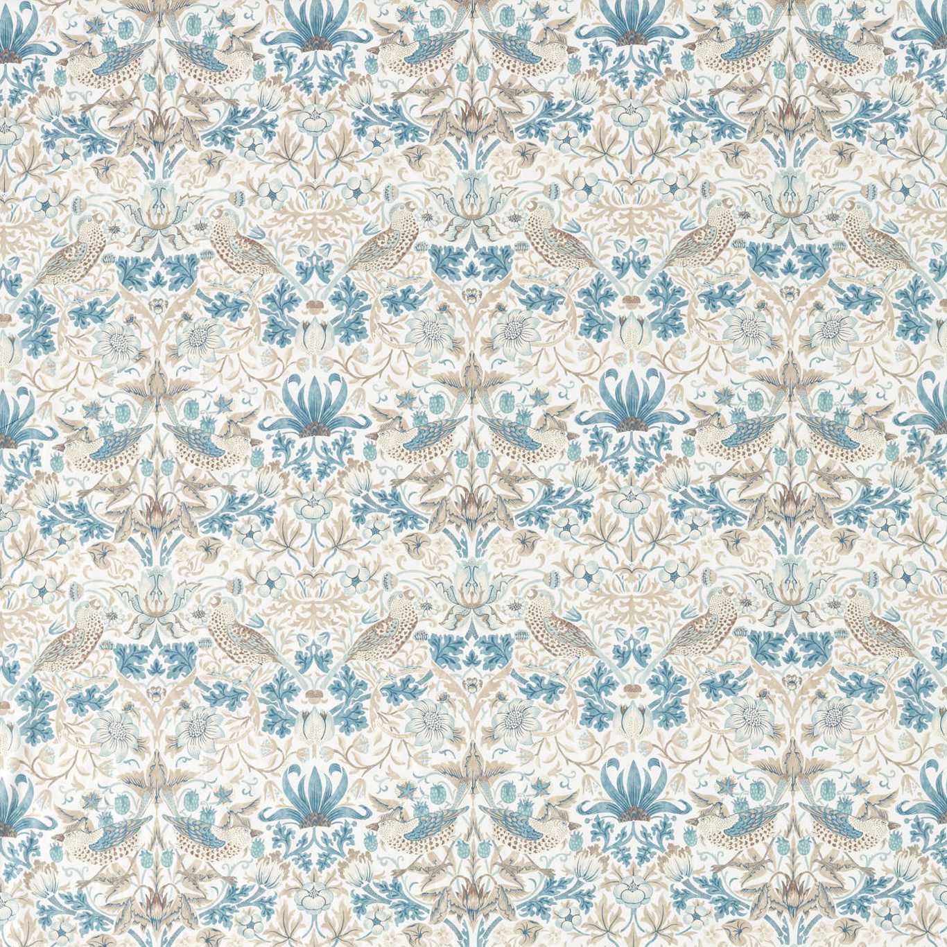 Strawberry Thief Fabric by Morris & Co.