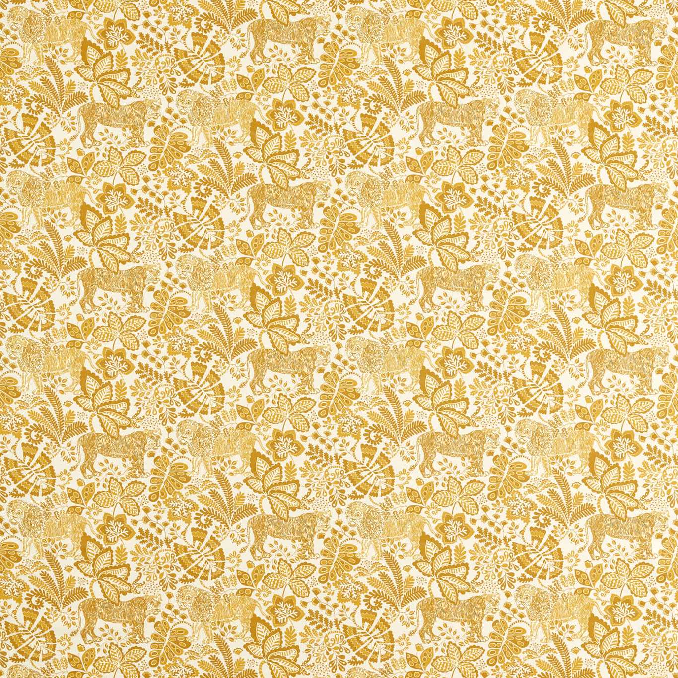 Rumble In The Jungle Fabric by Scion