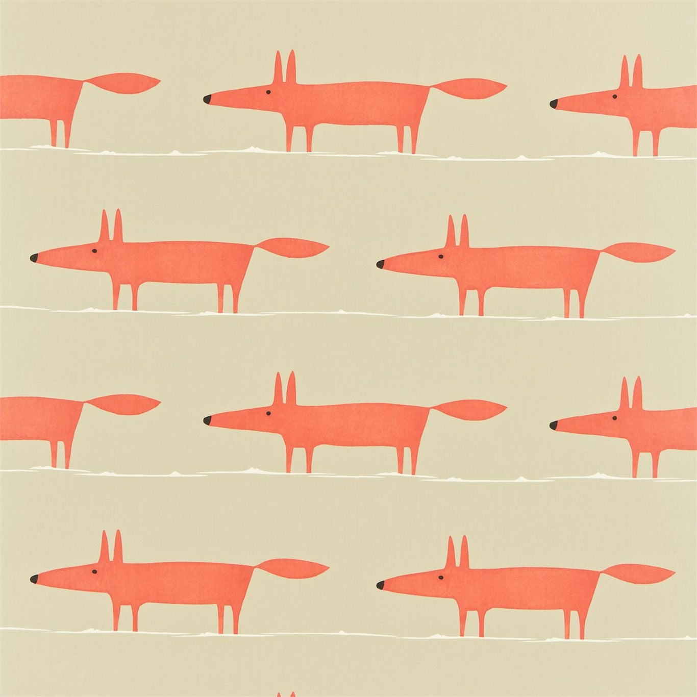 Mr Fox Fabric by Scion