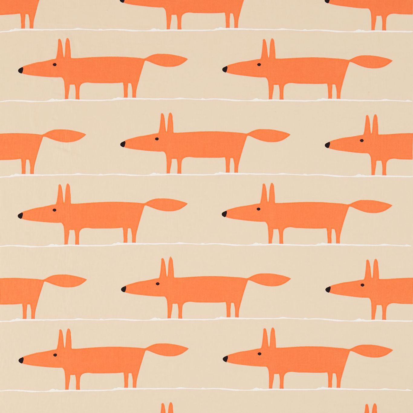 Mr Fox Fabric by Scion
