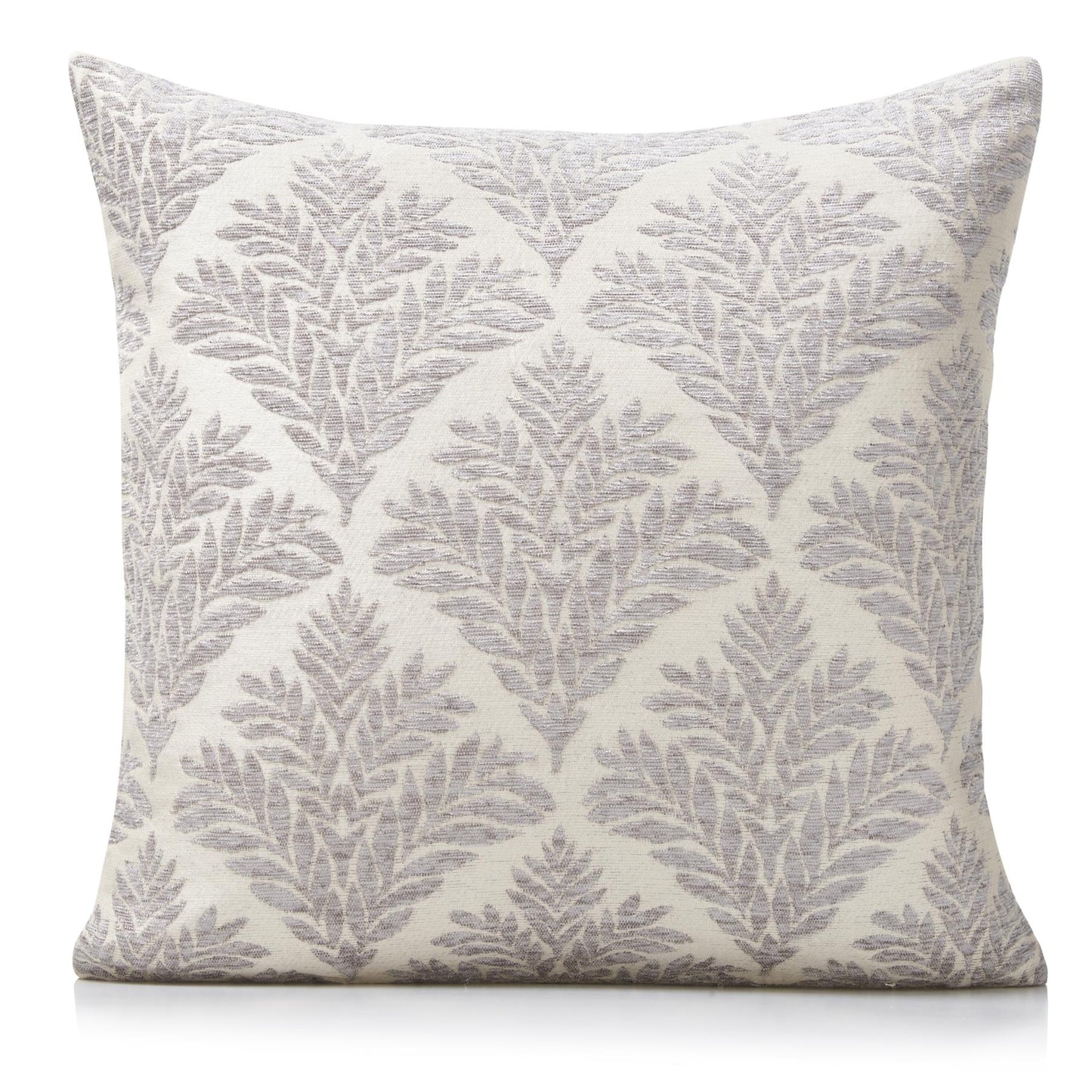 Silver Oakham Chenille Cushion Covers