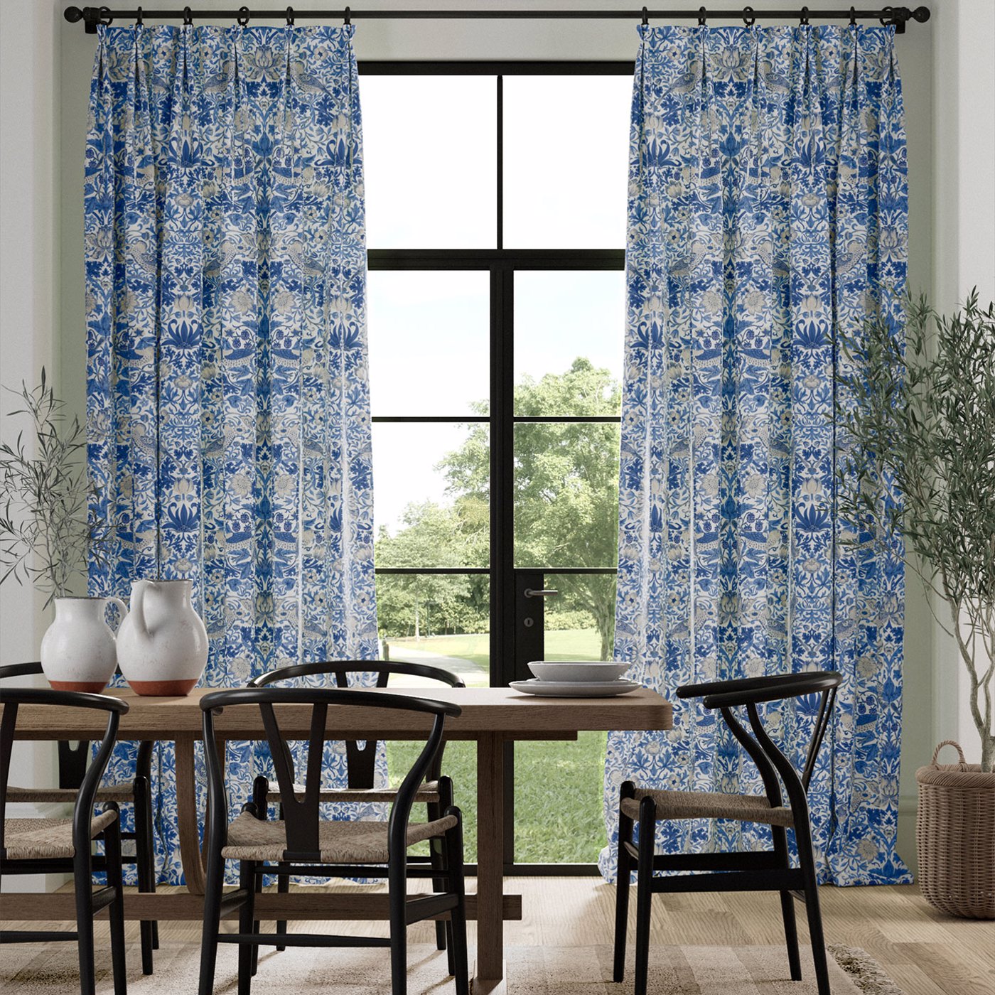 Strawberry Thief Fabric by Morris & Co.