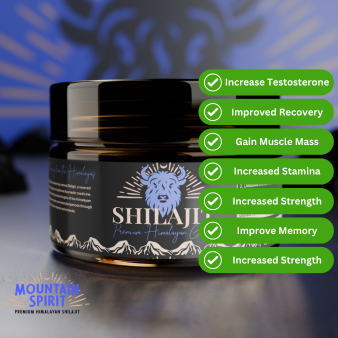 100% PURE SHILAJIT RESIN - MOUNTAIN SPIRIT