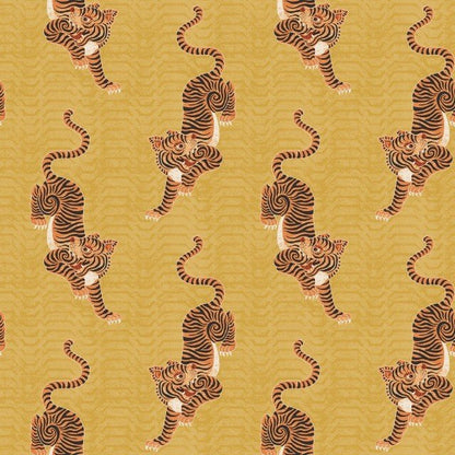 Tibetan Tiger Wallpaper Wallpaper by furn.