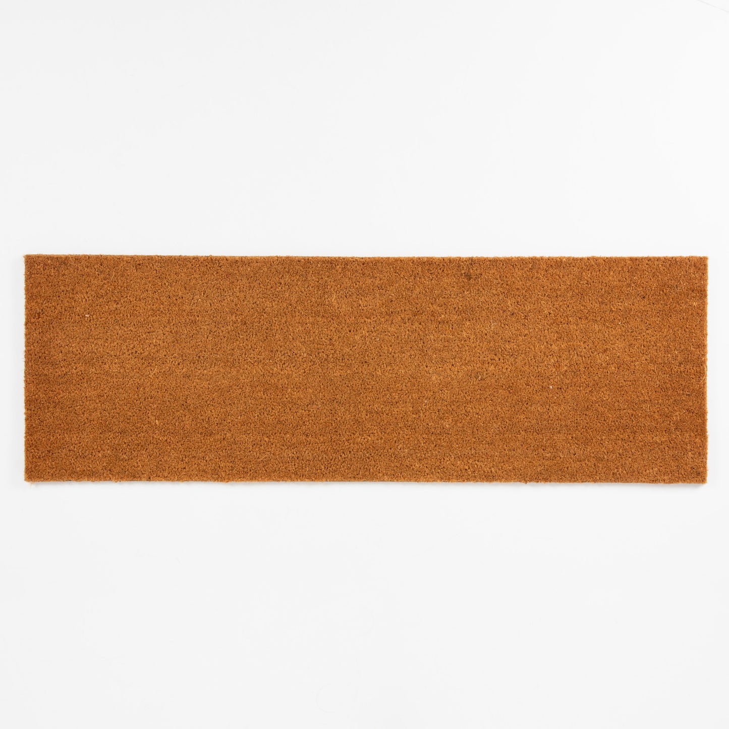 Mud Stopper Astley 40X120Cm Natural Plain Pvc Backed Coir Mat