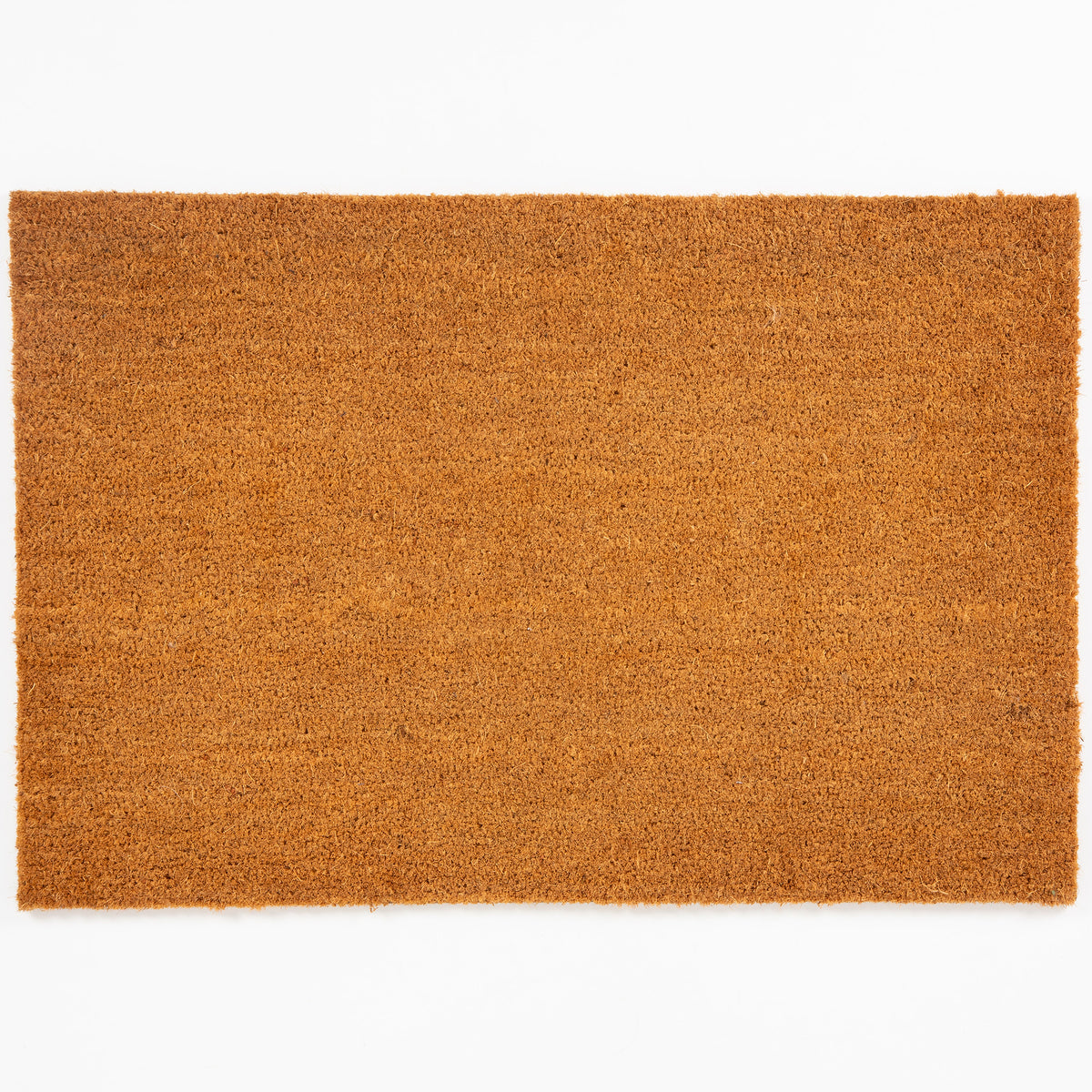 Mud Stopper Astley 60X90Cm Natural Plain Pvc Backed Coir Mat