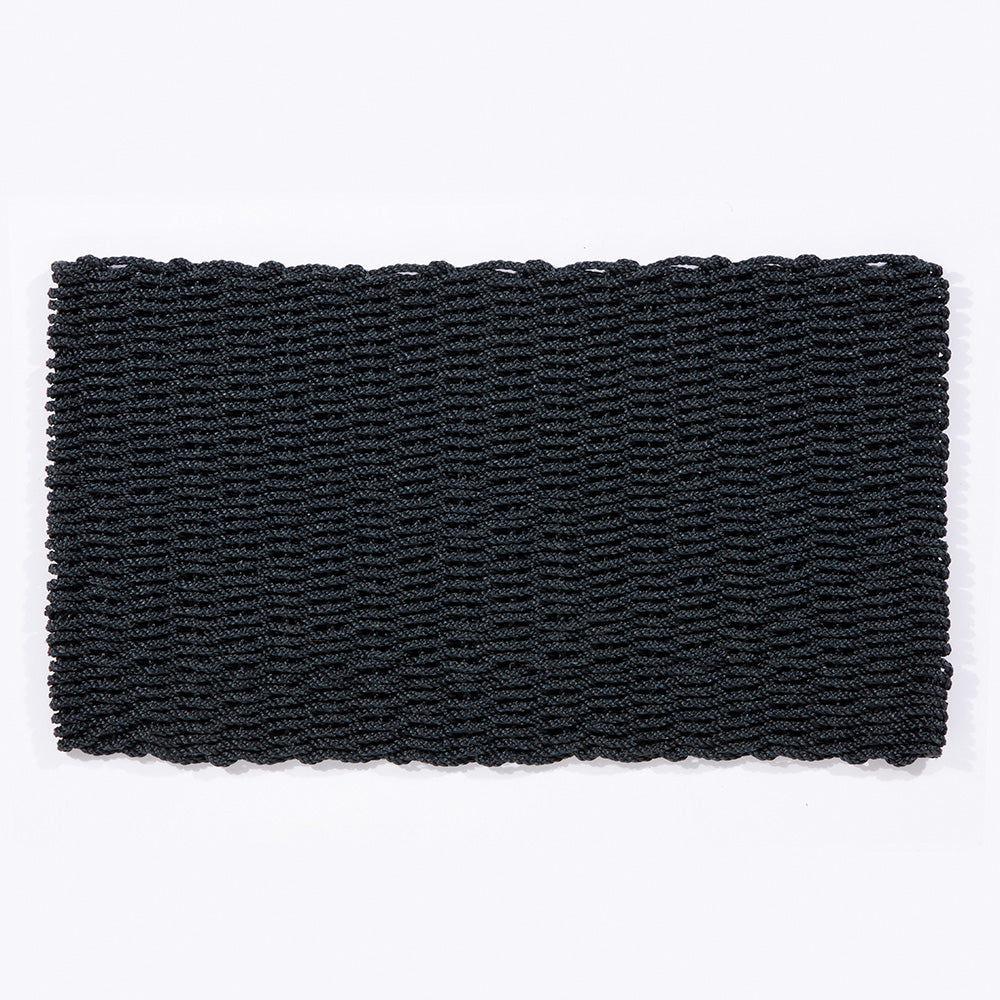 Naturelle Didsbury 55X100Cm Navy Braided  Polypropylene Mat