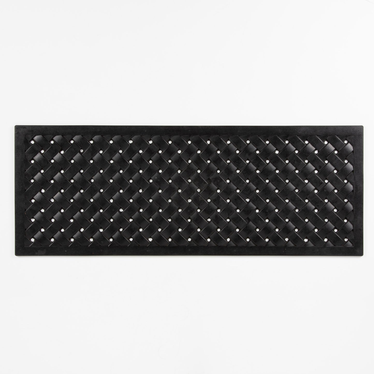 Mud Stopper Reddish 45X120Cm Rubber Lattice Mat