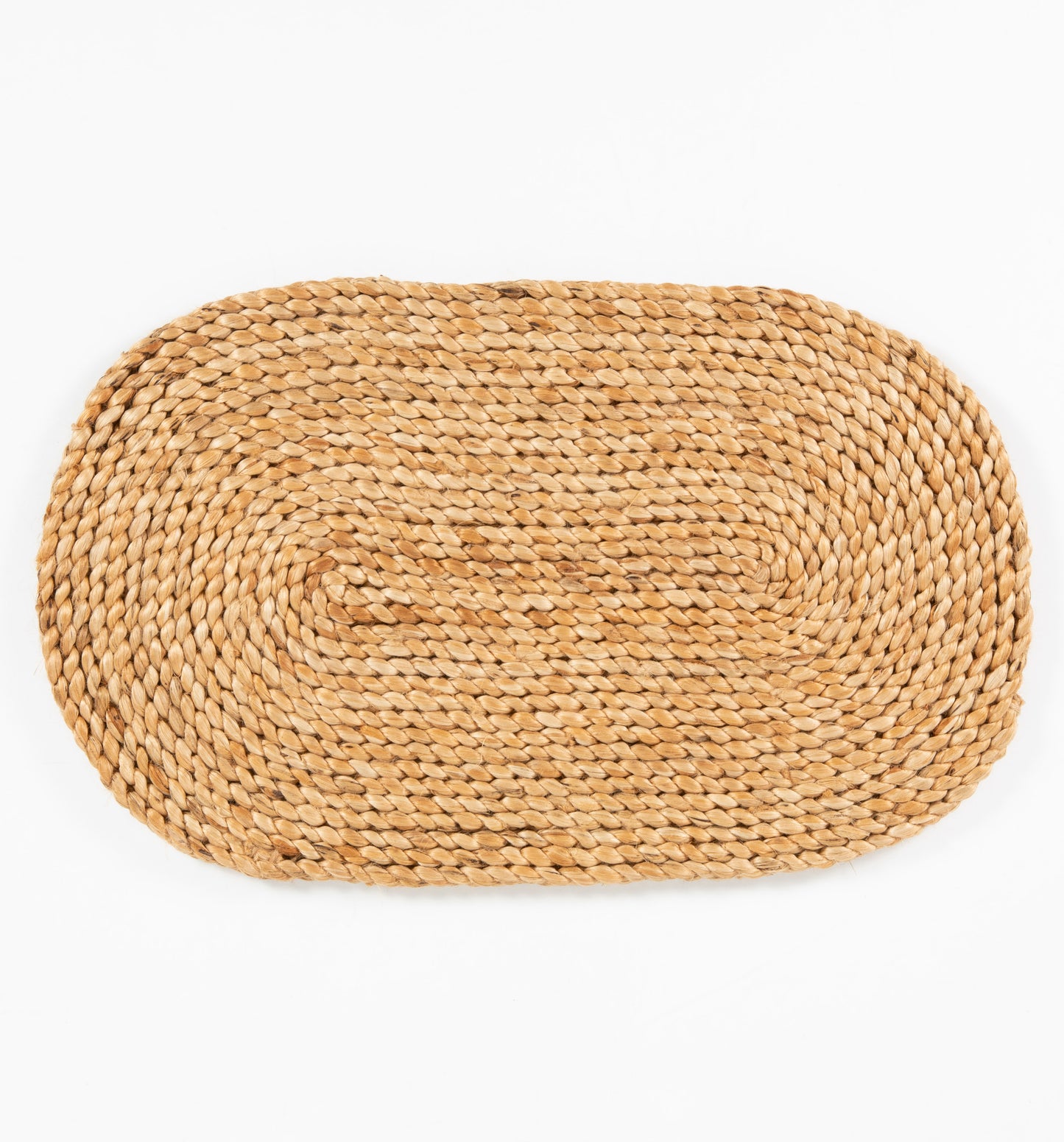 Naturelle Stockport 45X75Cm Natural Oval Woven Jute Mat