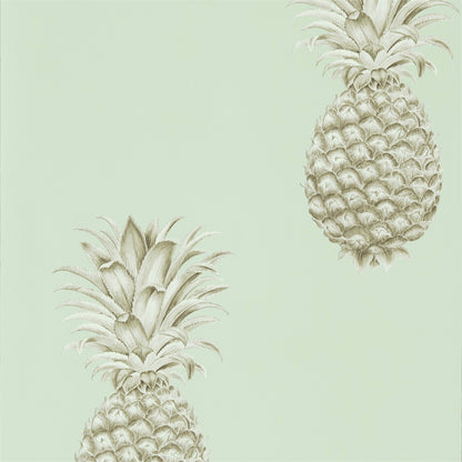 Pineapple Royale Wallpaper by Sanderson