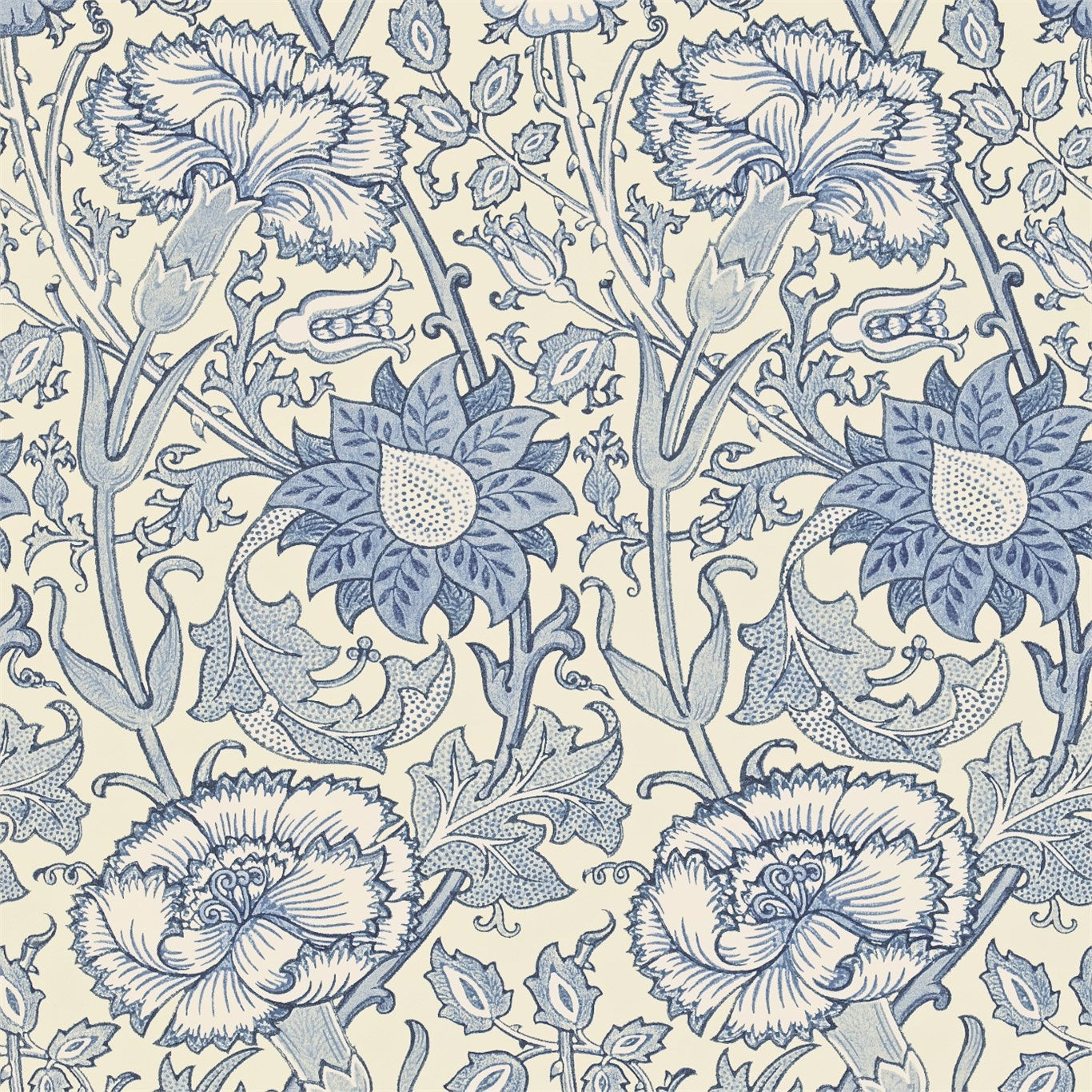 Pink & Rose Wallpaper by Morris & Co