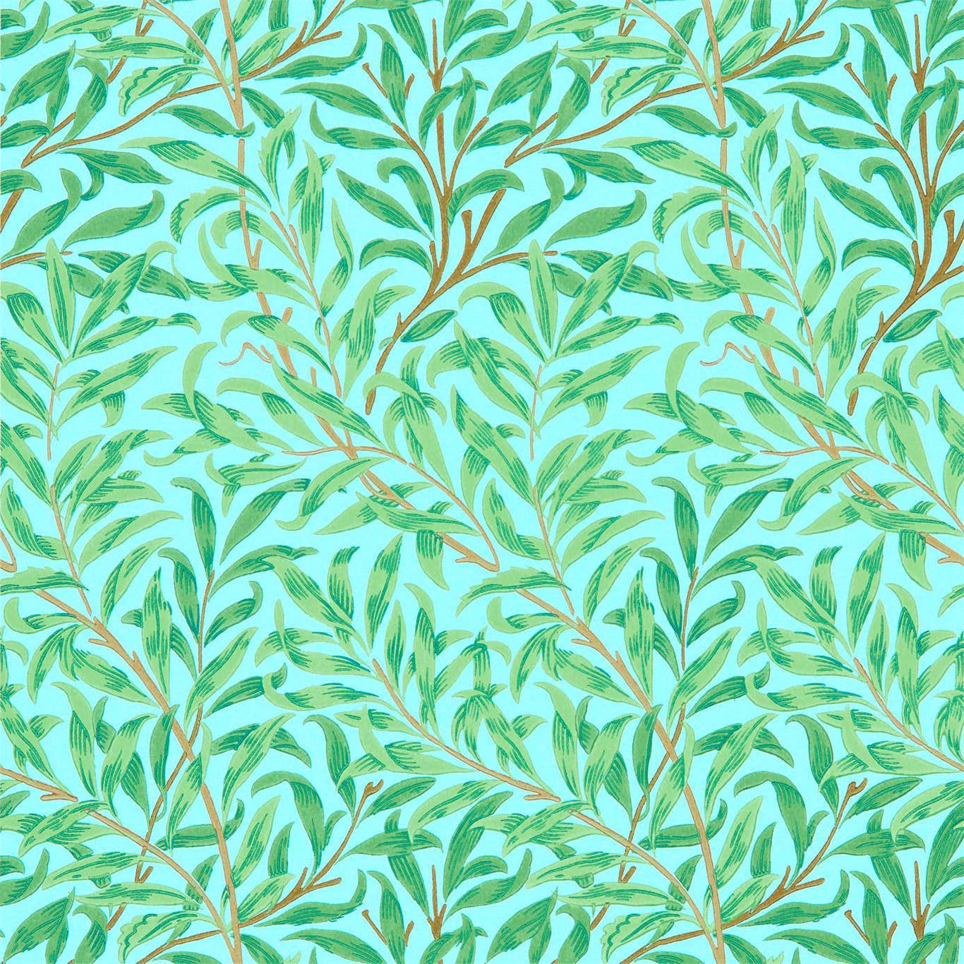 William Morris Willow Bough Wallpaper