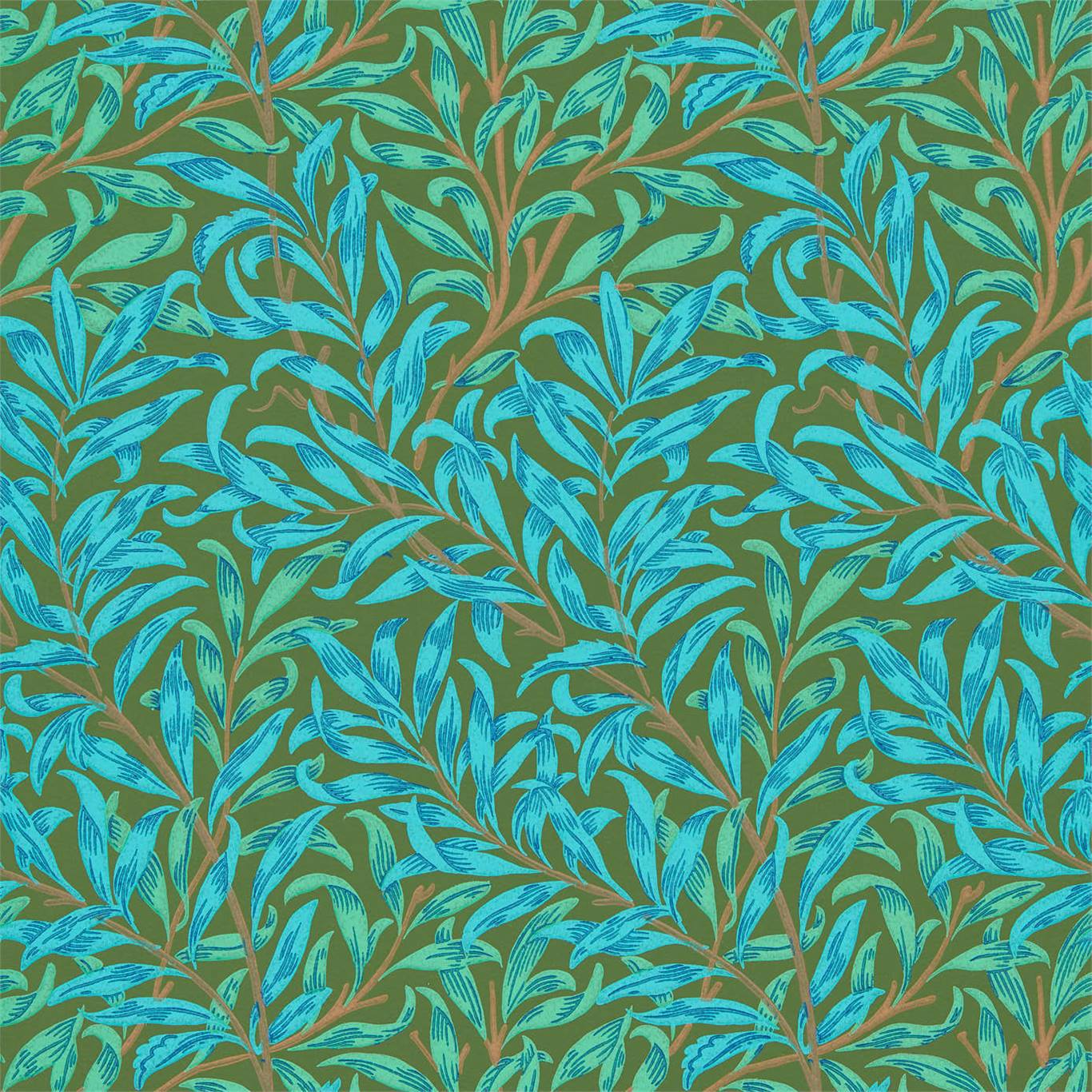 William Morris Willow Bough Wallpaper