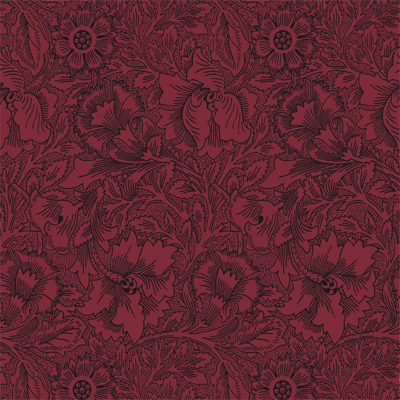 Poppy Wallpaper by Morris & Co