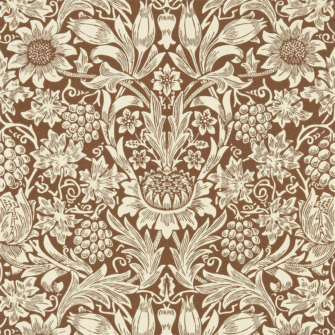 Sunflower Wallpaper by Morris & Co