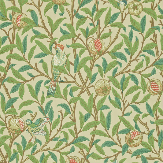 William Morris Bird And Pomegranate Wallpaper
