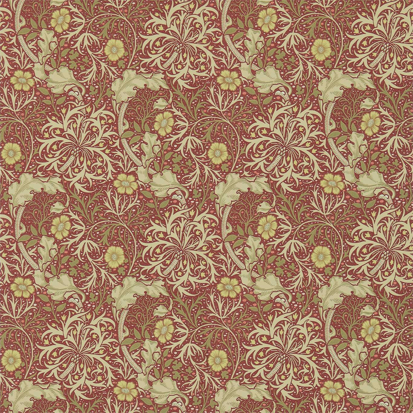 Morris Seaweed Wallpaper by Morris & Co