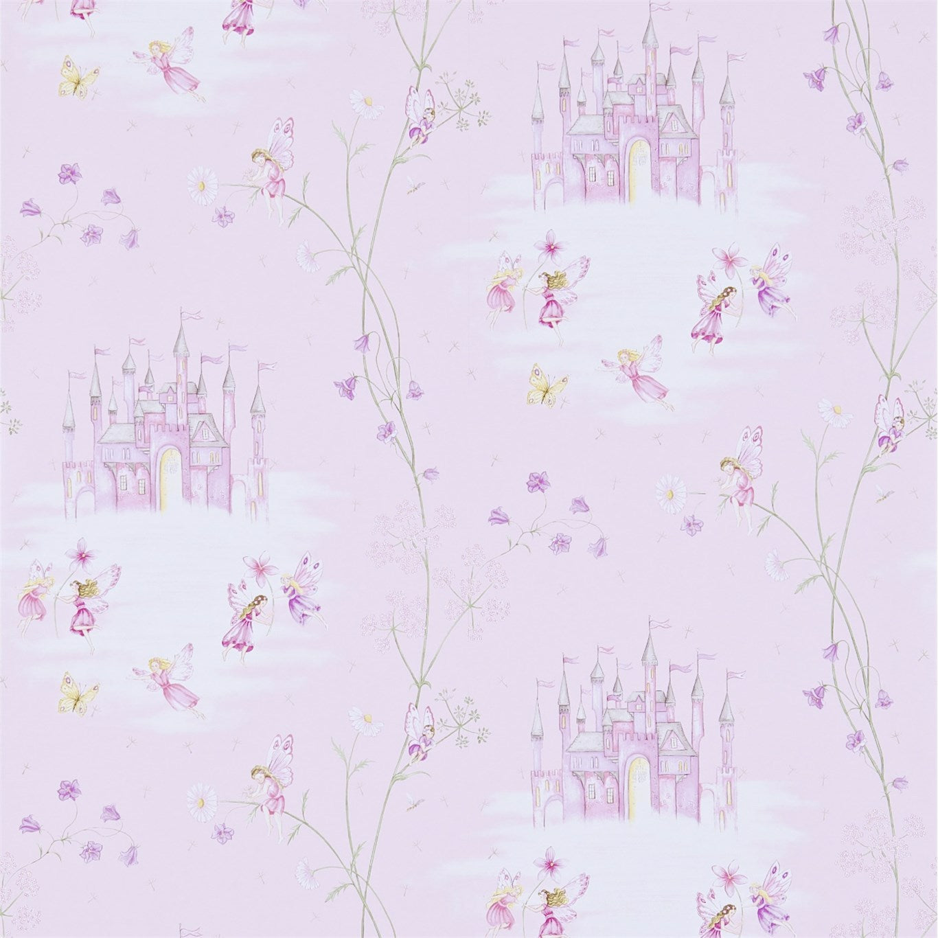 Fairy Castle Wallpaper by Sanderson