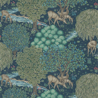 The Brook Wallpaper by Morris & Co