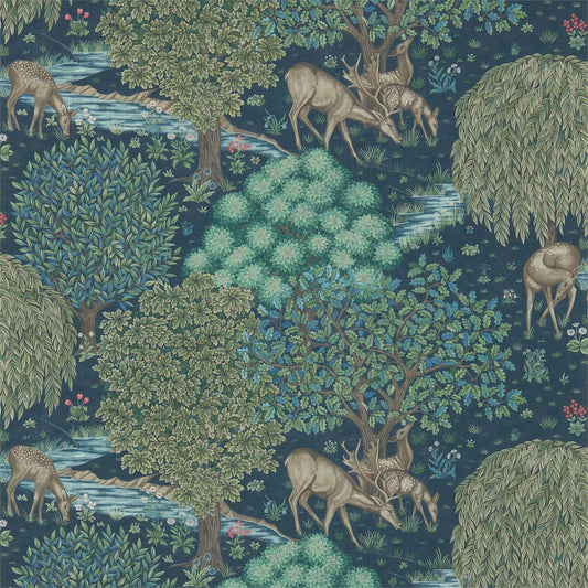 The Brook Wallpaper by Morris & Co