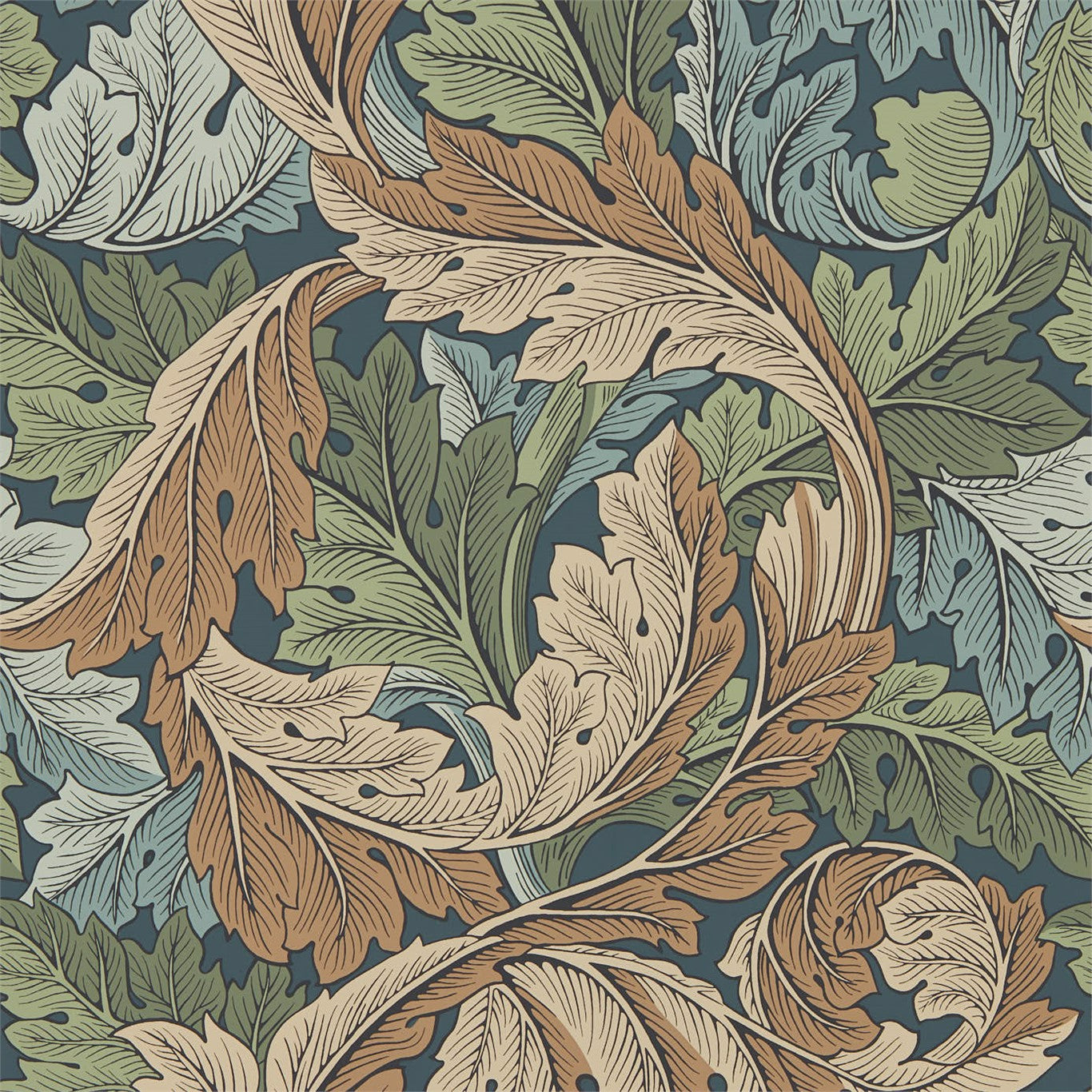 Acanthus Wallpaper by Morris & Co