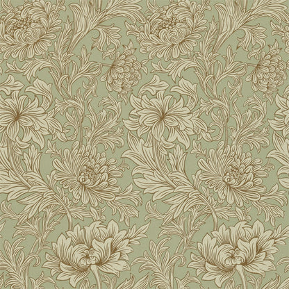 Chrysanthemum Toile Wallpaper by Morris & Co