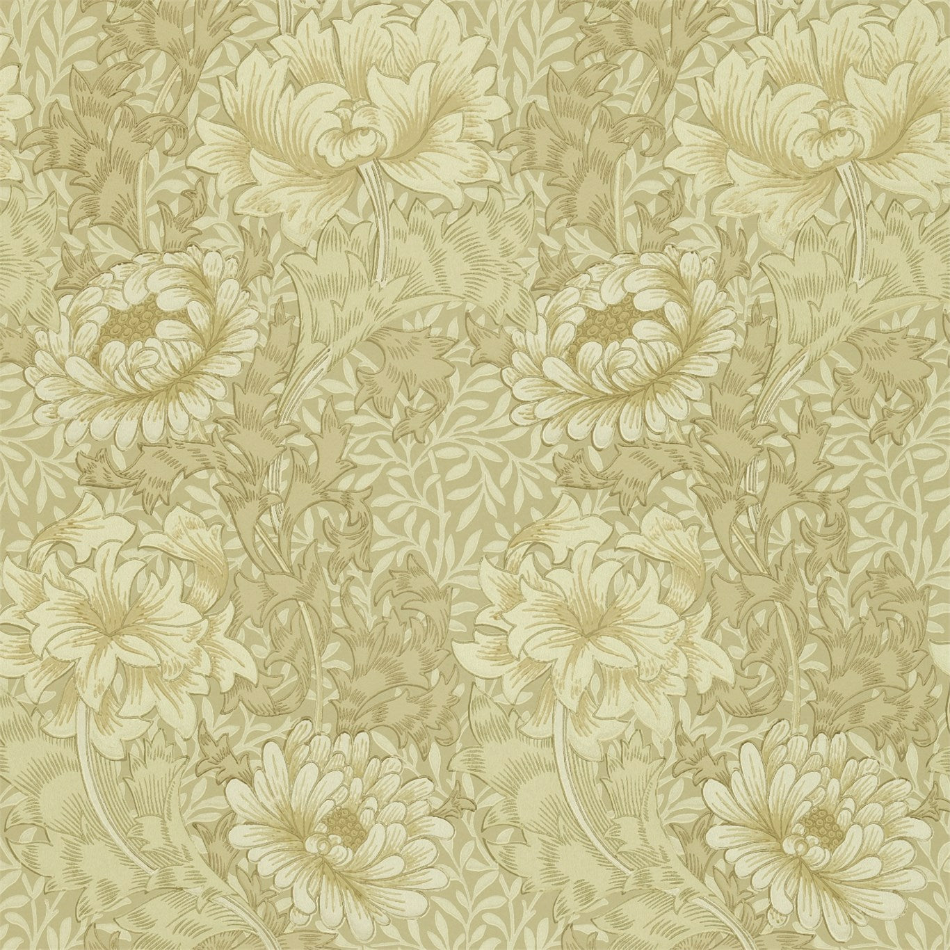Chrysanthemum Wallpaper by Morris & Co