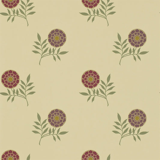 Morris Rose Wallpaper by Morris & Co.