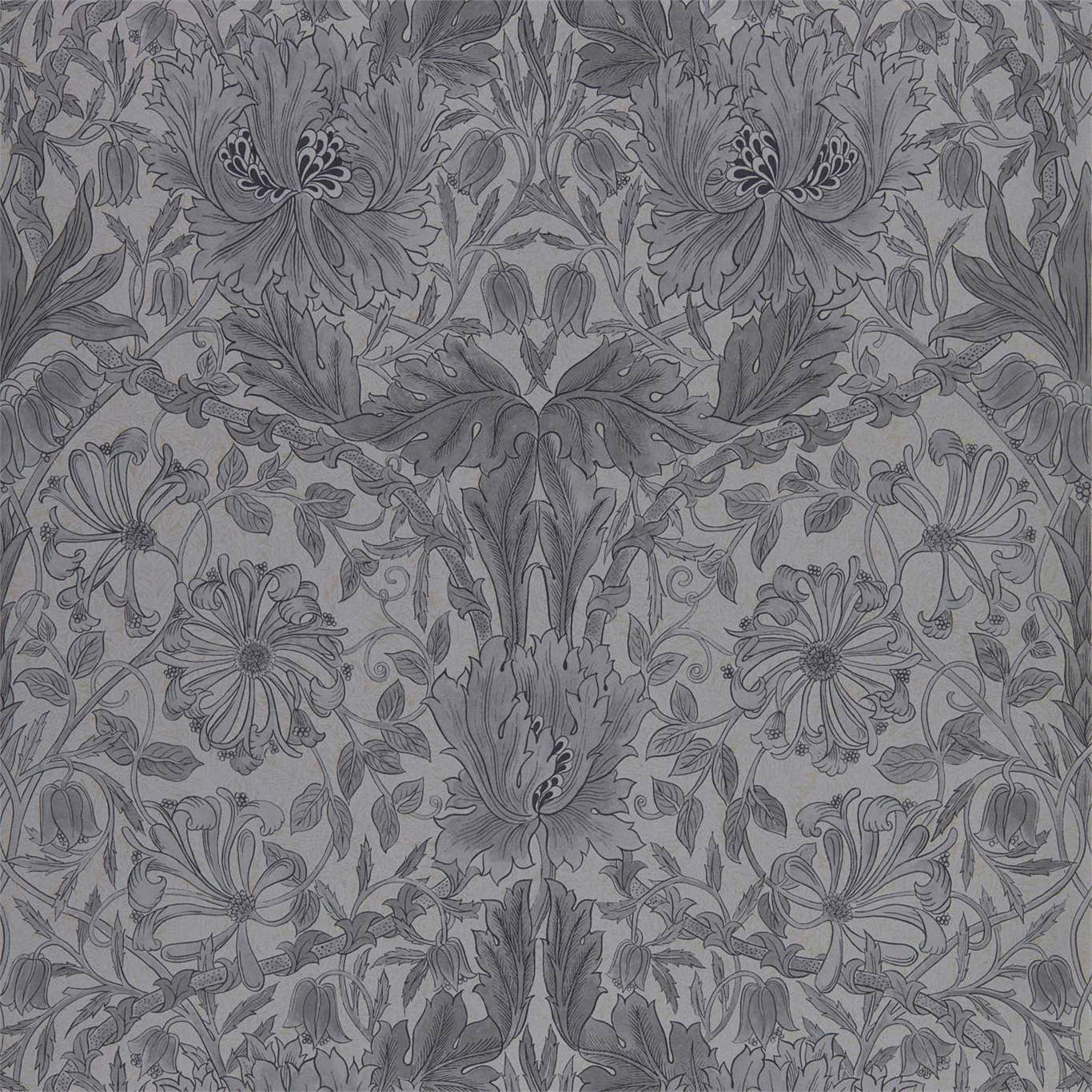 Pure Honeysuckle & Tulip Wallpaper by Morris & Co