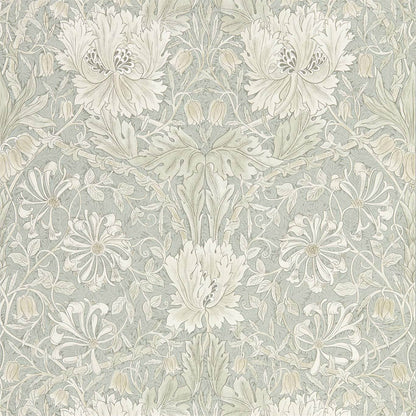 Pure Honeysuckle & Tulip Wallpaper by Morris & Co