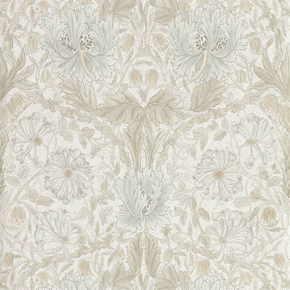 Pure Honeysuckle & Tulip Wallpaper by Morris & Co