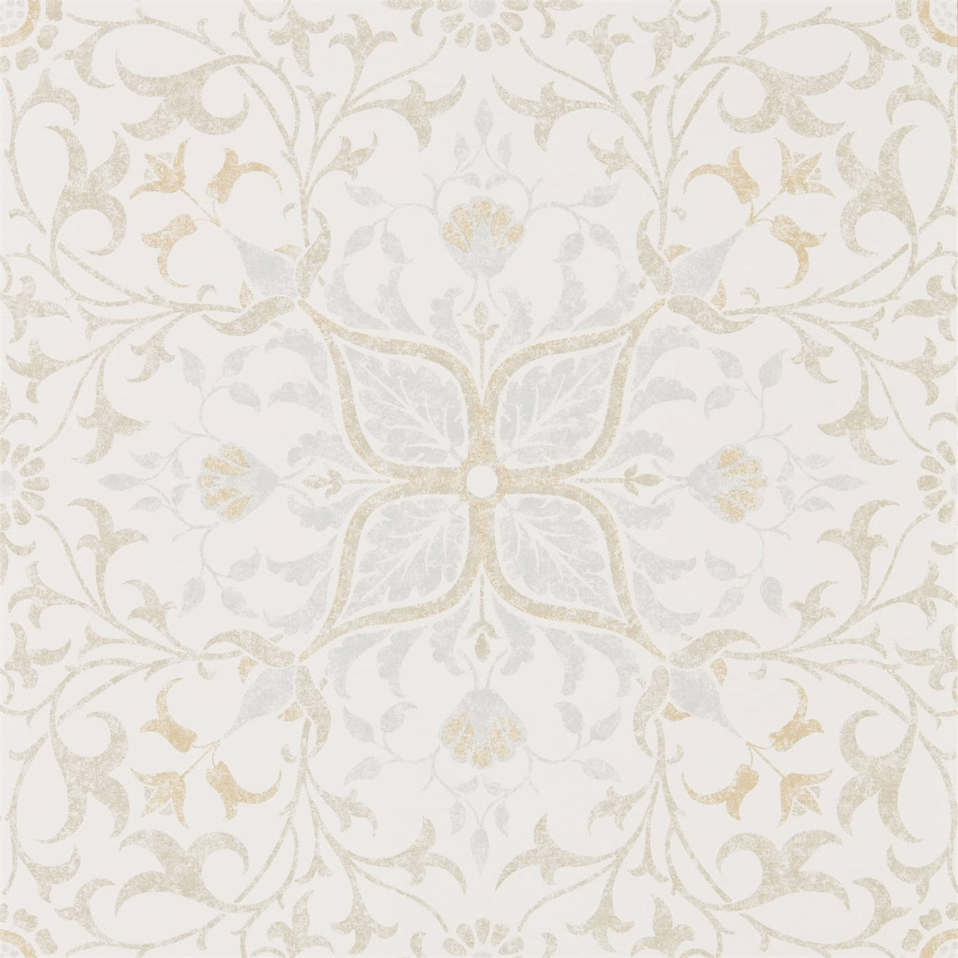Pure Net Ceiling Wallpaper by Morris & Co