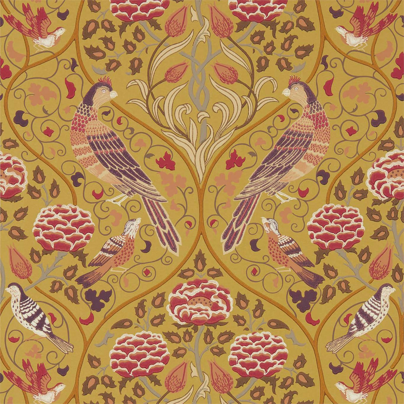 Seasons Wallpaper by May Wallpaper by Morris & Co