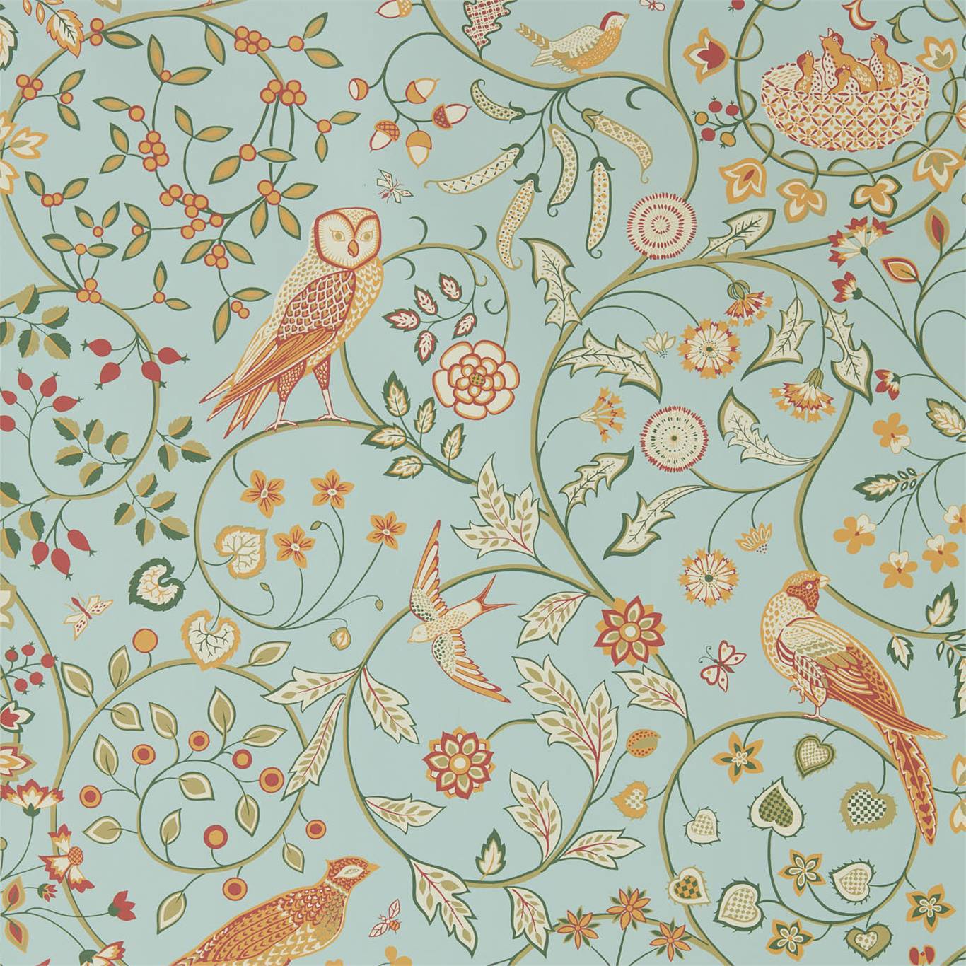 Newill Wallpaper by Morris & Co
