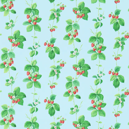 Summer Strawberries Wallpaper by Sanderson
