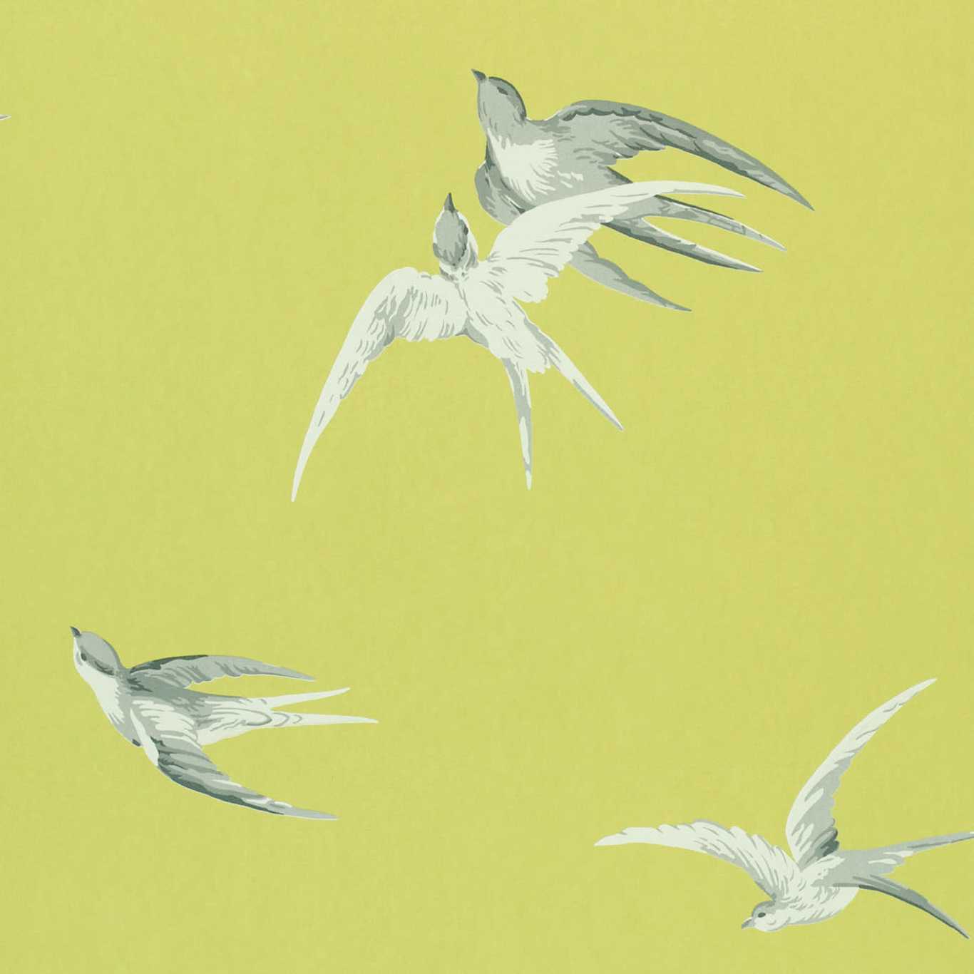 Swallows Wallpaper by Sanderson