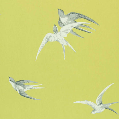 Swallows Wallpaper by Sanderson