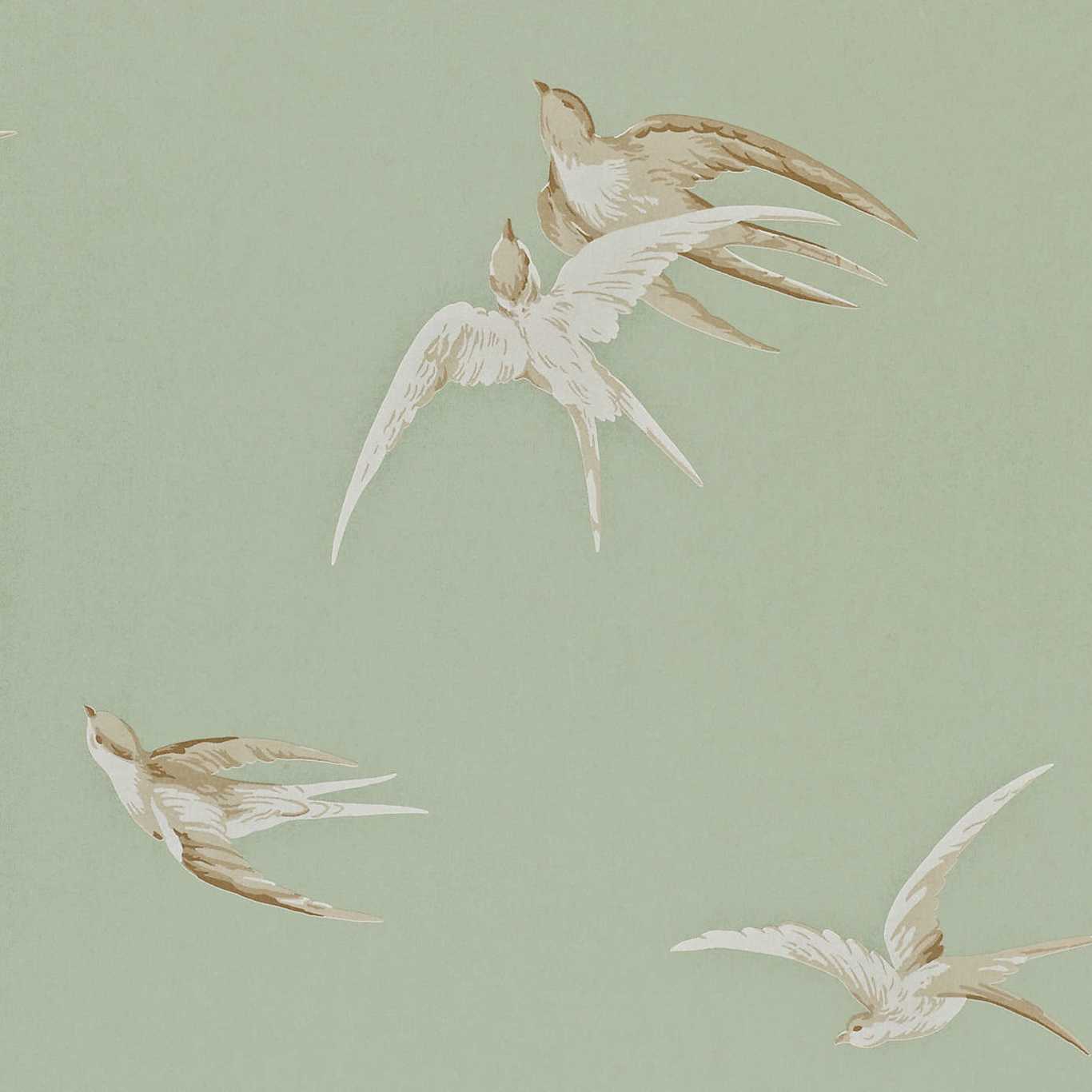 Swallows Wallpaper by Sanderson