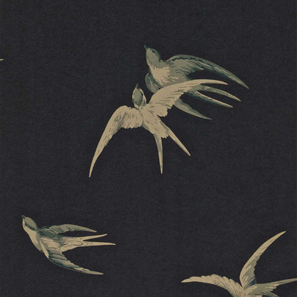 Swallows Wallpaper by Sanderson