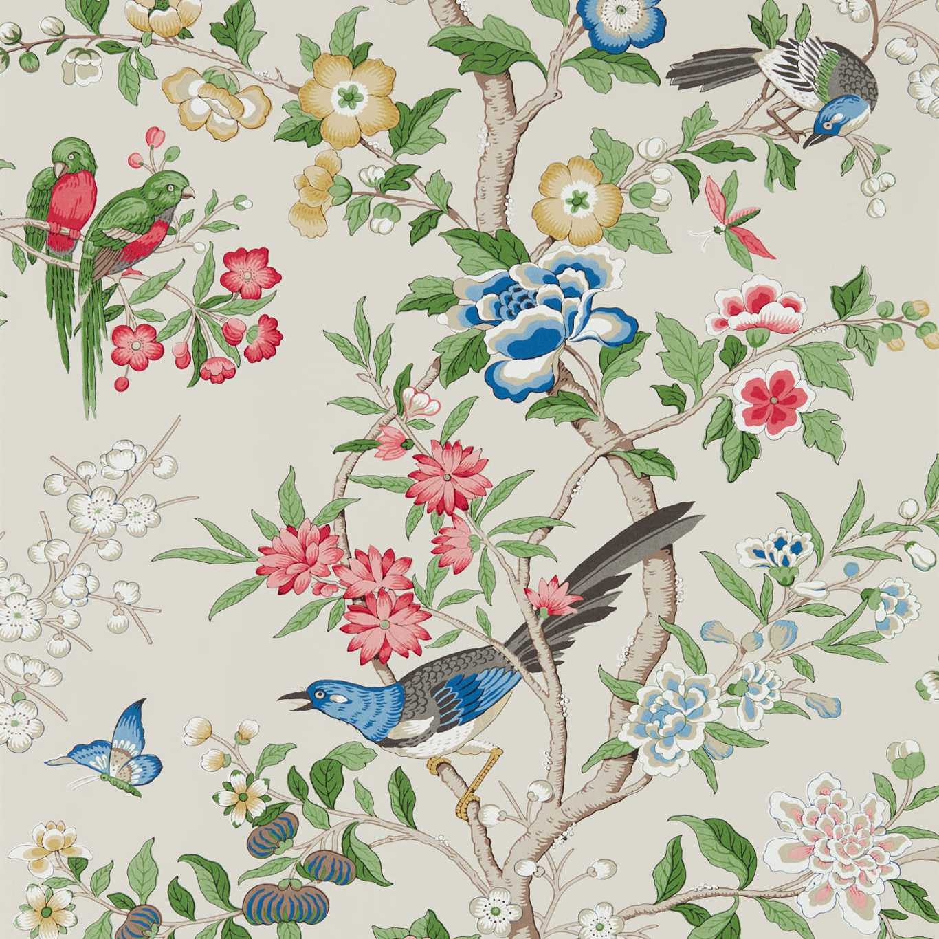 Chinoiserie Hall Wallpaper Wallpaper by Sanderson